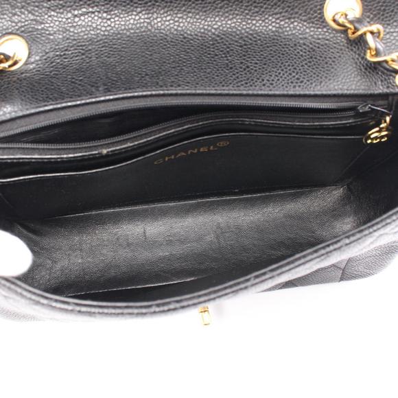 Chanel Chanel Caviar Skin Diana Flap Shoulder Bag Leather Crossbody Bag - Picture 3 of 10